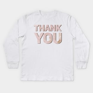 Thank You Kids Long Sleeve T-Shirt